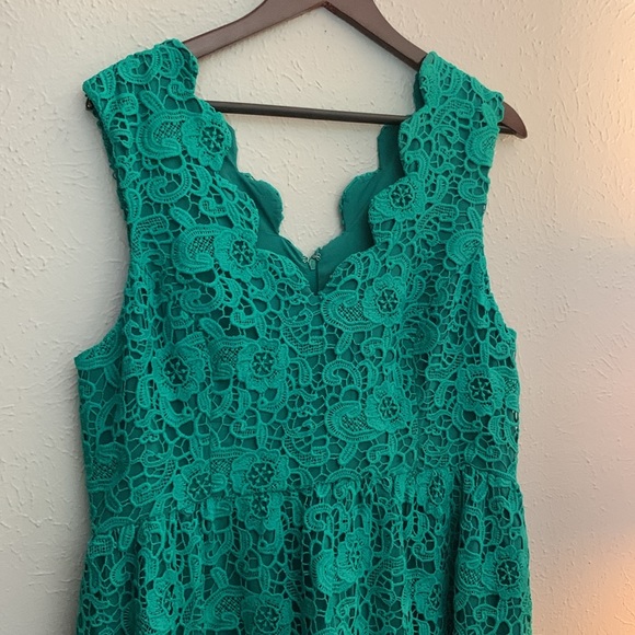 ModCloth Lace Overlay Evening Out Dress - Picture 2 of 6